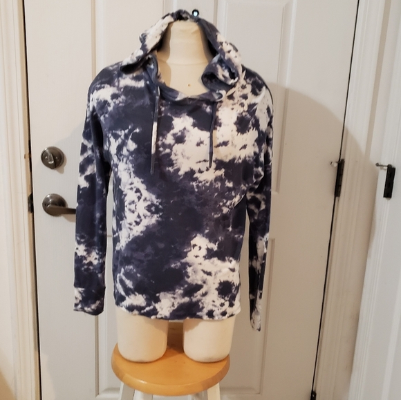 Betsey Johnson Performance Tie-Dye Hoodie Sz M - Picture 1 of 6